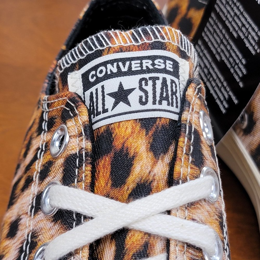 Converse Women's CTAS Lift Ox Canvas 564676C Egret/Black Size 7 - Picture 8 of 11